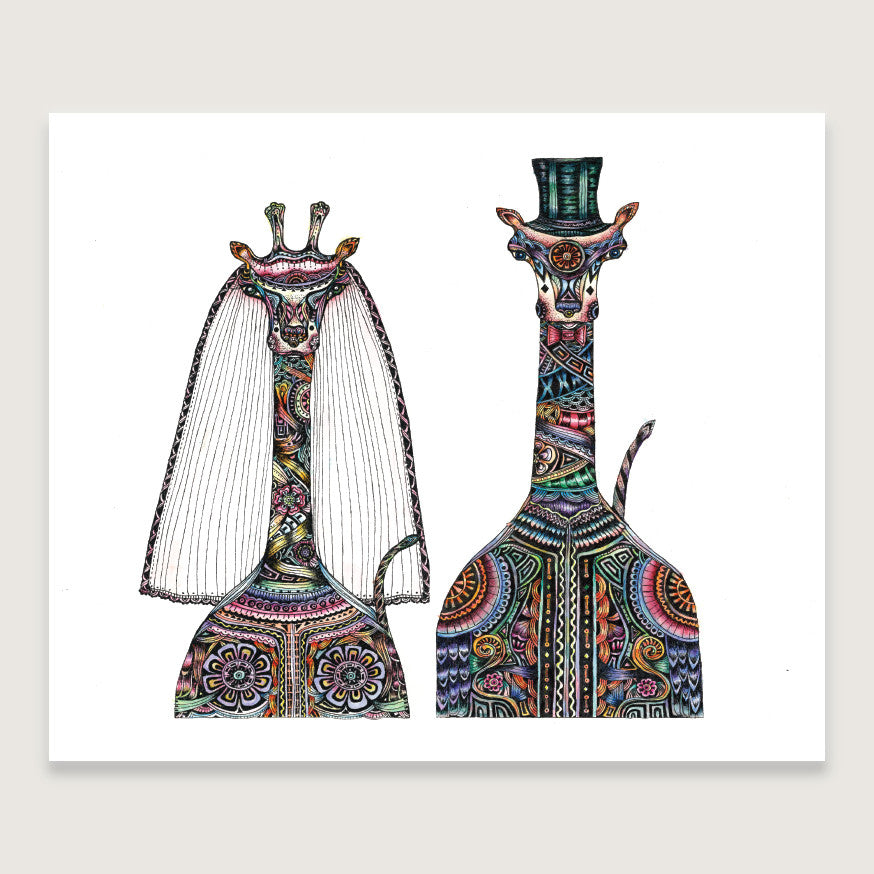 Mr and Mrs Giraffe