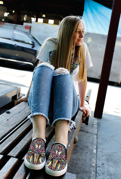 Leather shoes- Princess Elephant