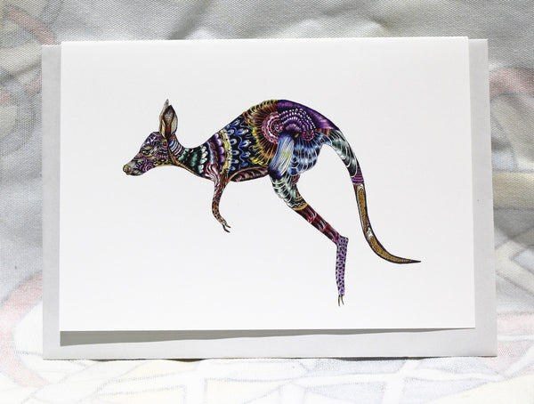 Greeting cards-Kangaroo