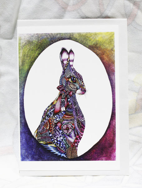 Greeting cards-Easter Rabbit