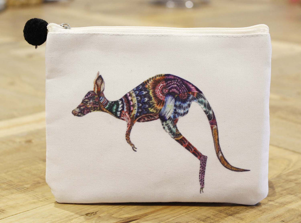 Canvas purse-Kangaroo