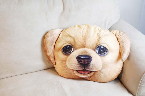 Cushion-3D Golden Retriever