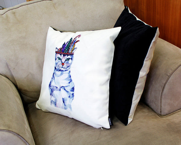 Cushion & cover-Chef cat