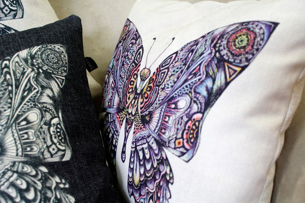 Cushion & Cover-Butterfly