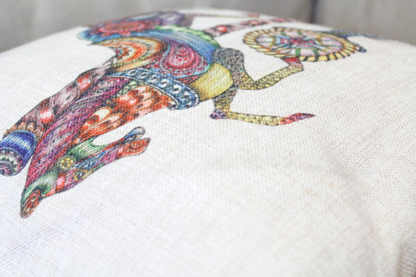 Cushion & Cover-Rocking Horse