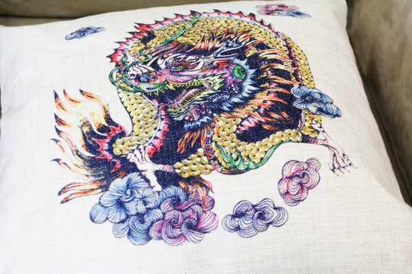 Cushion & Cover-Dragon