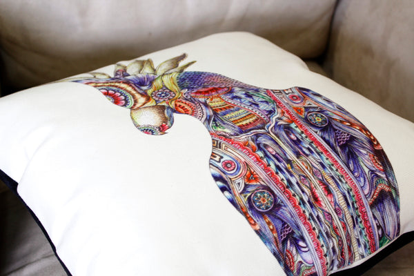 Cushion & cover-Cockatoo