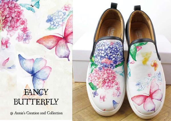 Leather shoes- Fancy Butterfly