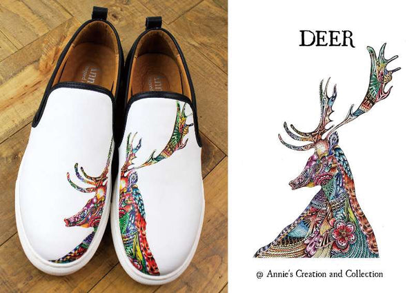 Leather shoes-Deer