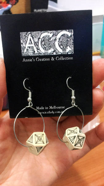 Earrings-Wooden