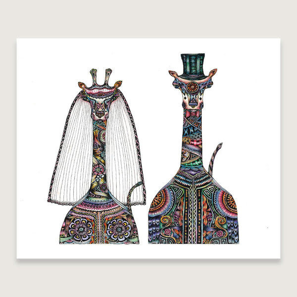Mr and Mrs Giraffe